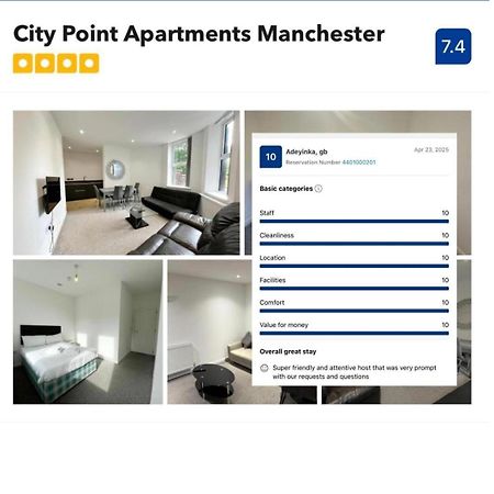 City Point Apartments 맨체스터 외부 사진